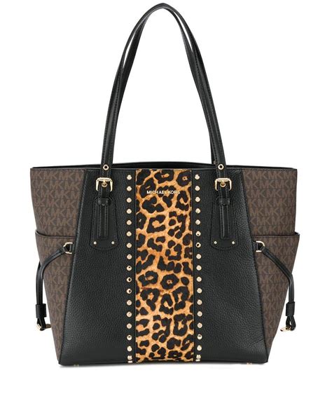 michael kors animal print tote|Michael Kors cheetah print handbags.